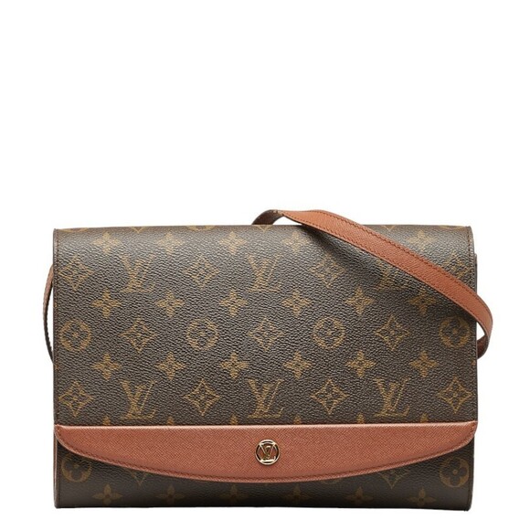 Louis Vuitton Monogram Bordeaux Canvas Shoulder Bag M51798 in Good condition
